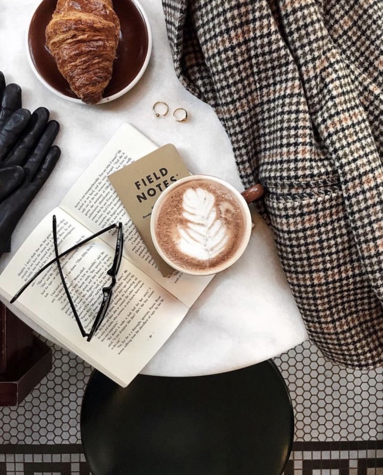 Кофейный стиль одежды