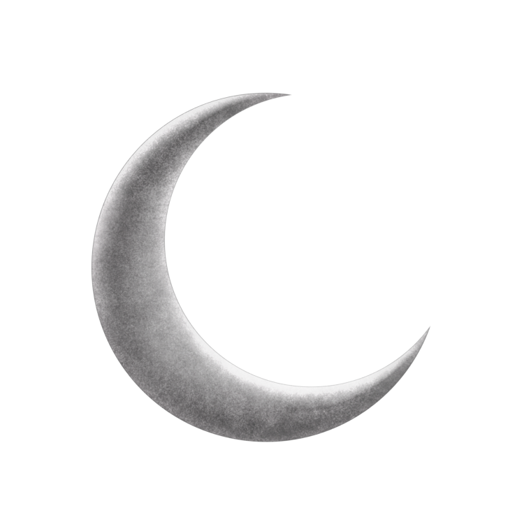 Луна полумесяц