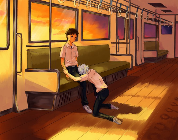 Синдзи Икари чай