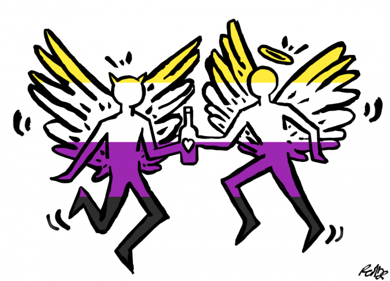 Аниме близняшки ангел и демон