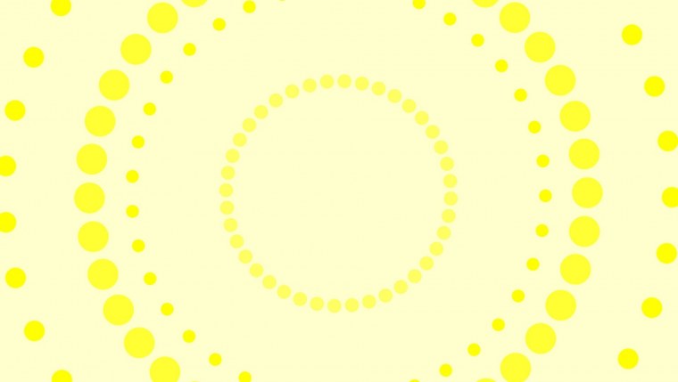 Желтый фон с кругами