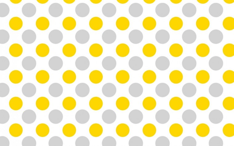 Фон желтый в белый горох