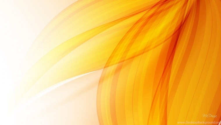 Абстракция светло оранжевая