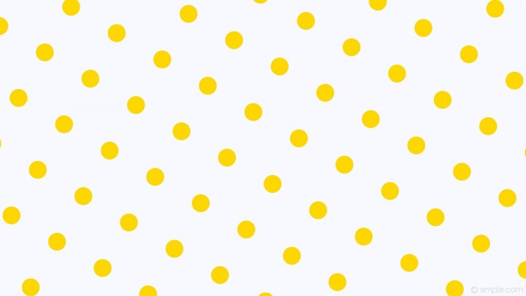 Желтый фон в горошек
