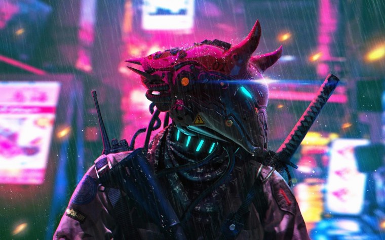 Cyber Samurai Cyberpunk 2077