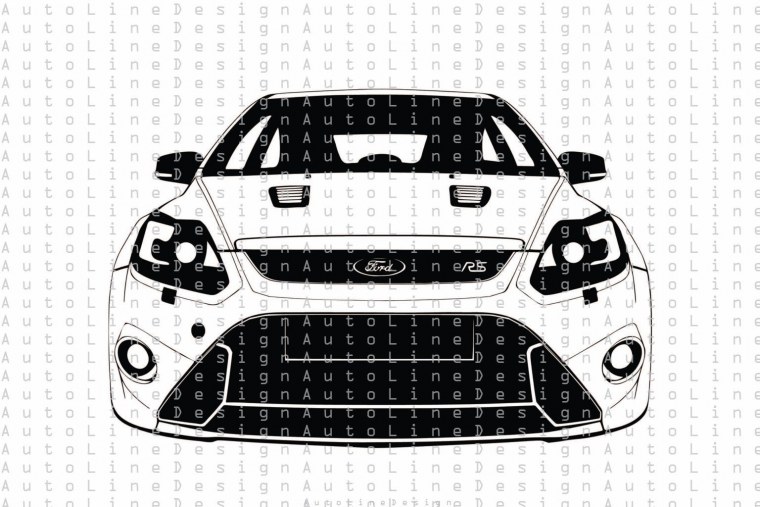 Форд фокус 3 силуэт