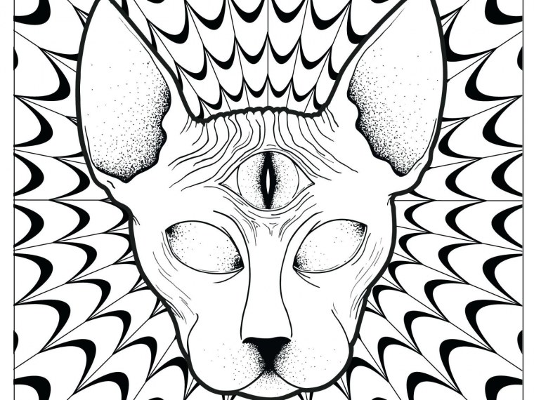 Раскраска психоделика