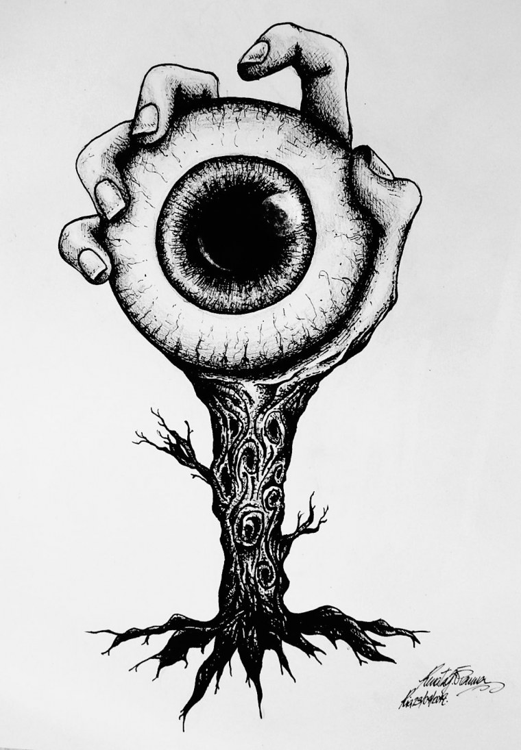 Глаз тату эскиз