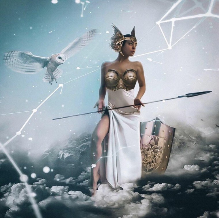 Афина богиня фотосессия