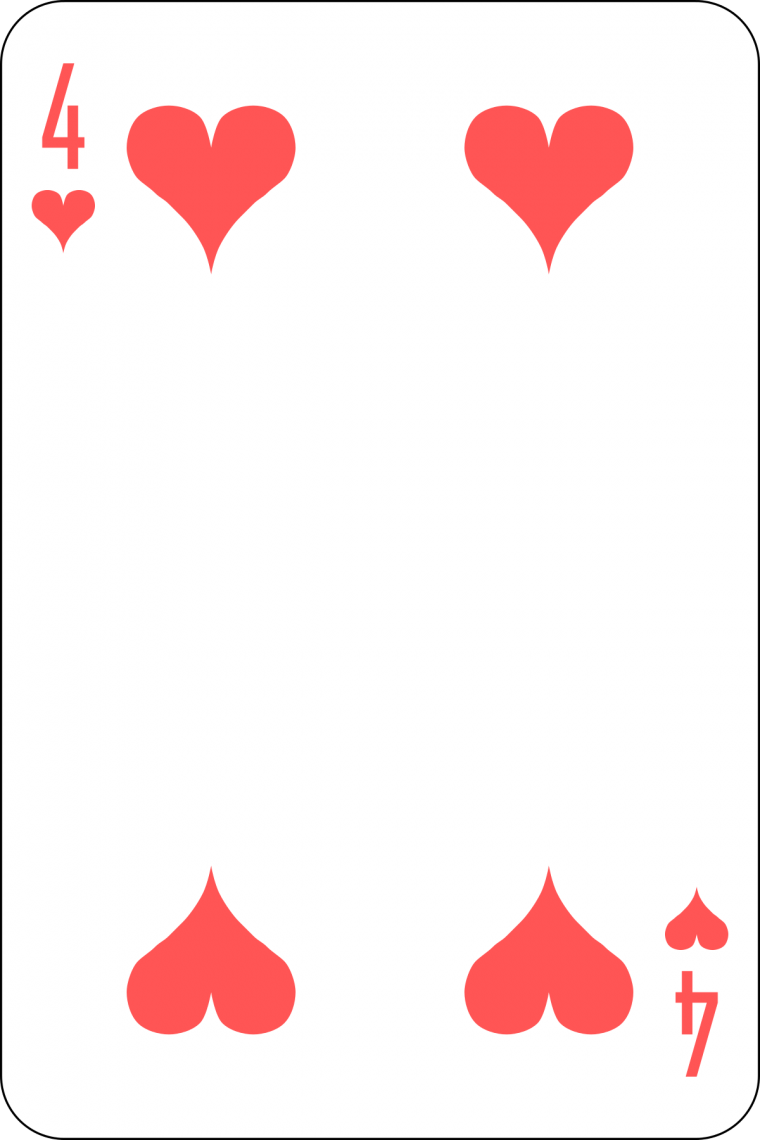 Колода 52 карты состав