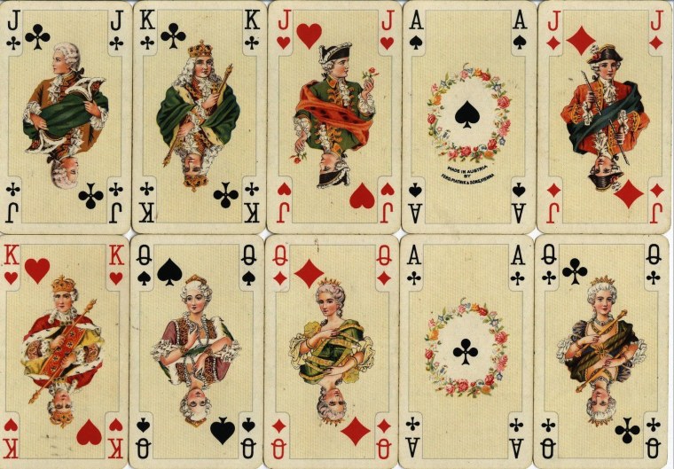 Паттерн для игральных карт