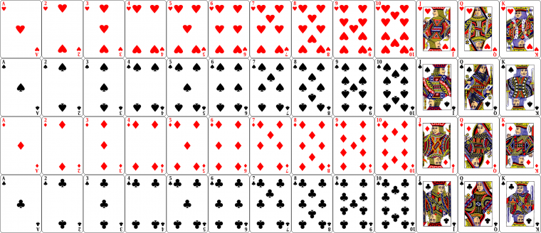 Карточные масти узор