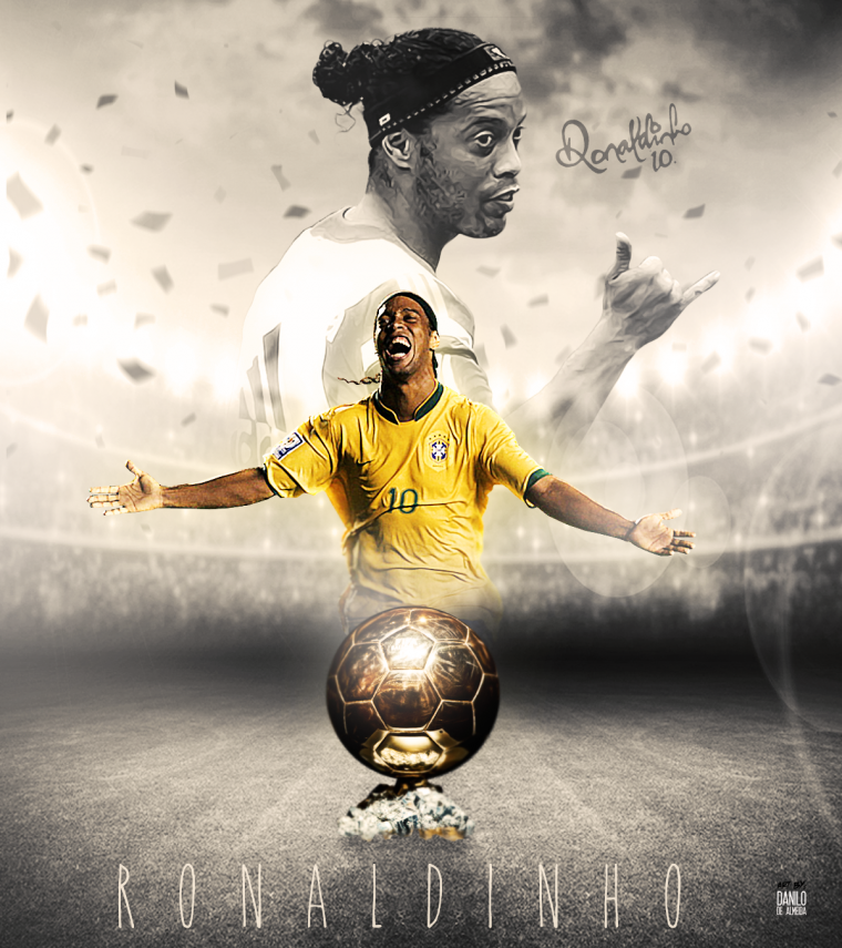 Футбол Постер Роналдиньо
