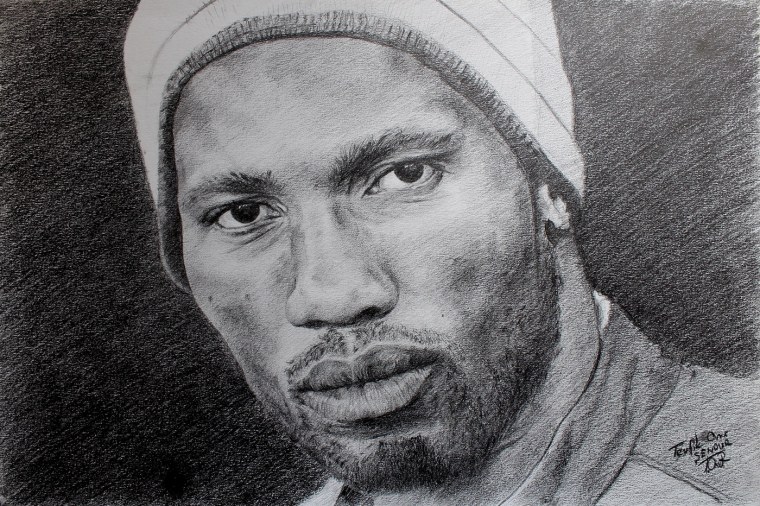 Роналдиньо рисунок поэтапно