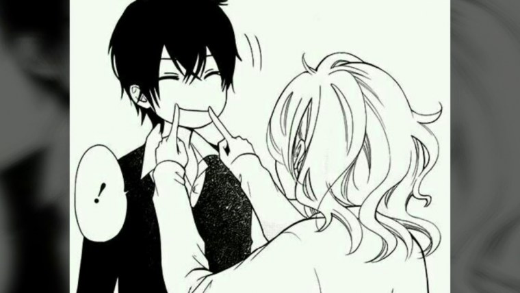 Аниме друзья чб