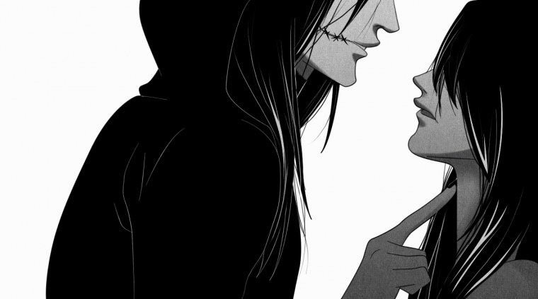 Черно белые арты