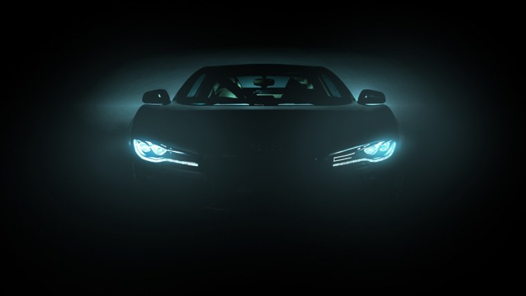 Машина в темноте