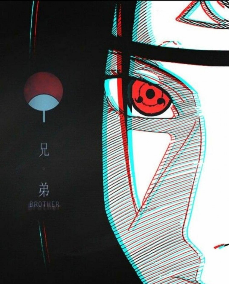 Эстетика Итачи Шаринган