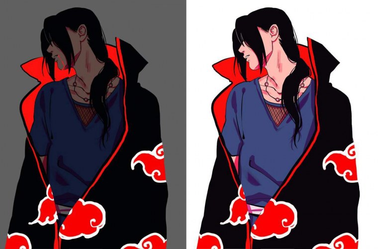 Учиха Саске хаори