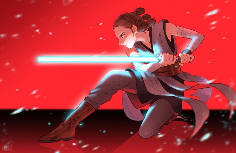 Рей Звездные войны аниме