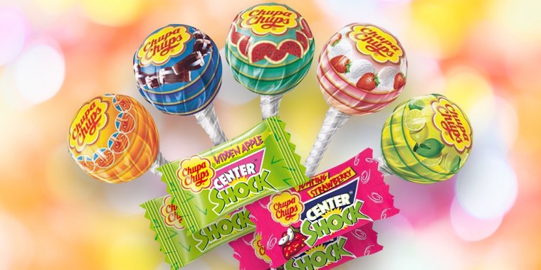 Сладости Чупа Чупс конфеты