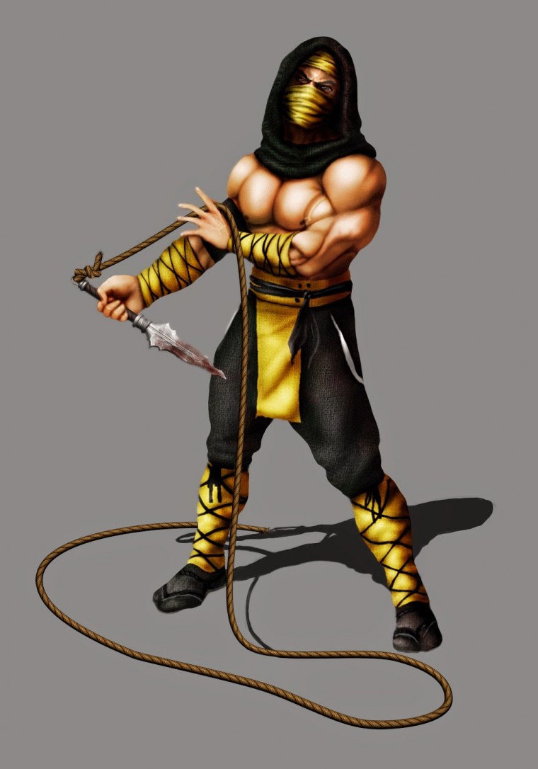 Скорпион мортал комбат