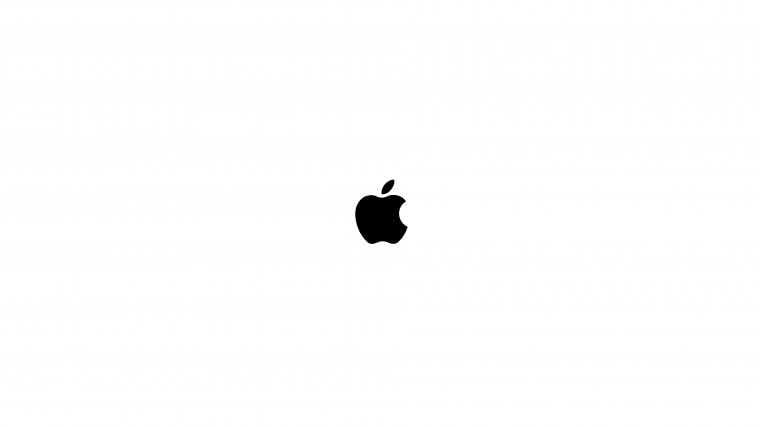 Значок Apple на белом фоне