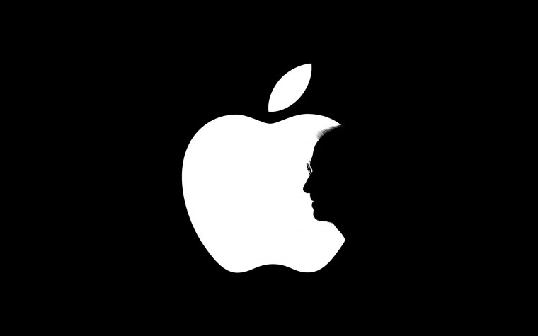 Надкушенное яблоко Apple