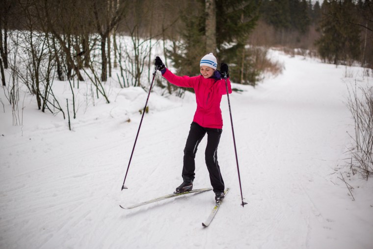 Ходьба на лыжах