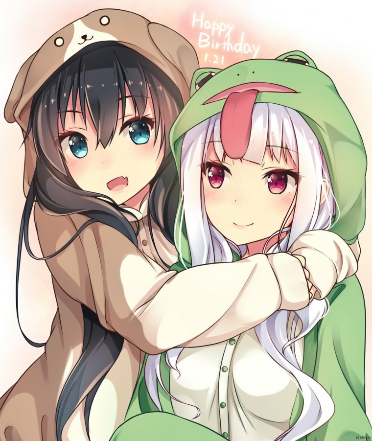 Аниме подруги