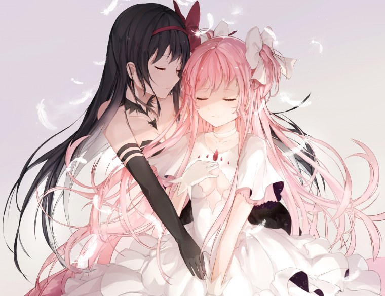 Парные аниме девочки