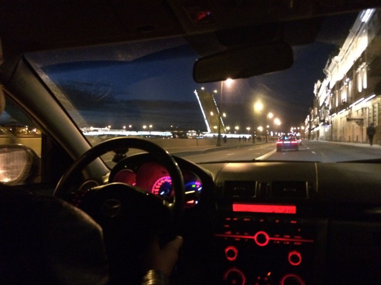 Ночные покатушки Ауди