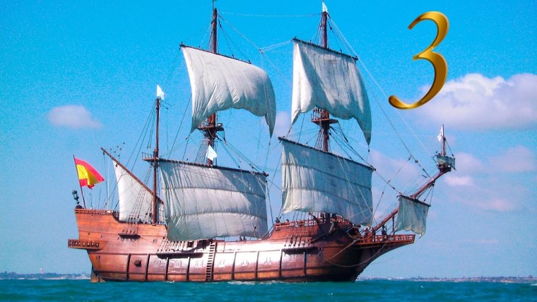 Португальская Каравелла Двухмачтовая