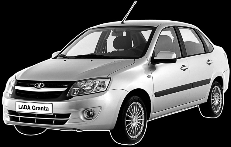 Lada Vesta ночной