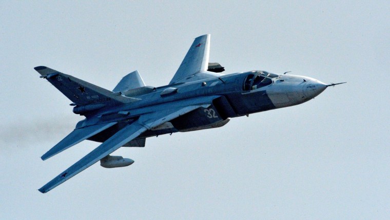 Истребитель Су 24 м