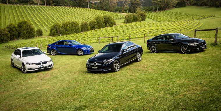 BMW Mercedes yaguar Lexus