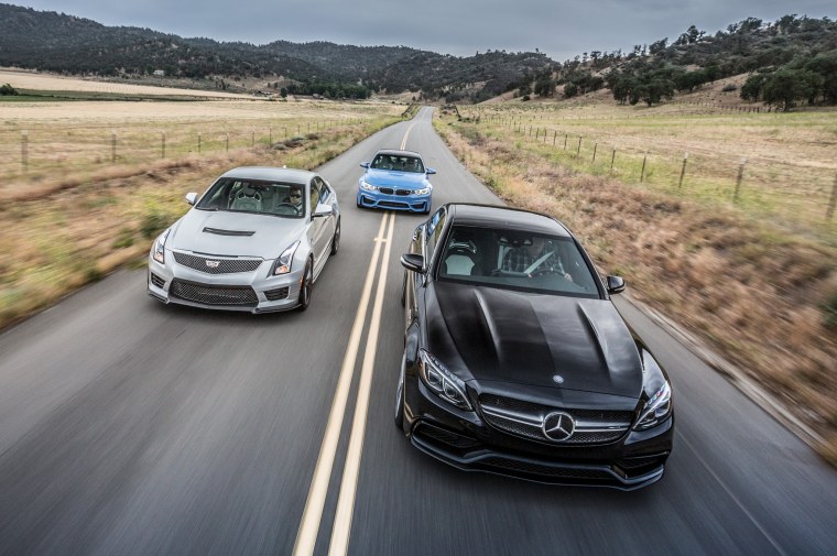 BMW m3 vs Mercedes AMG