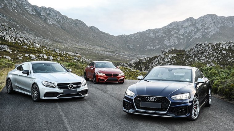 Мерседес Бенц vs BMW vs Audi