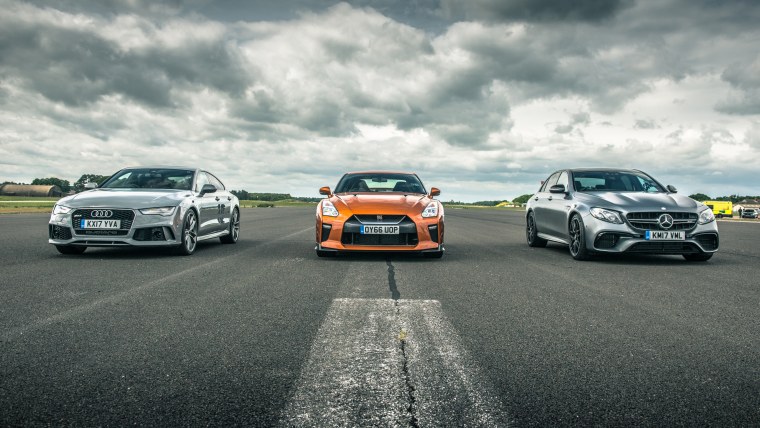 Ниссан ГТР vs Audi rs7