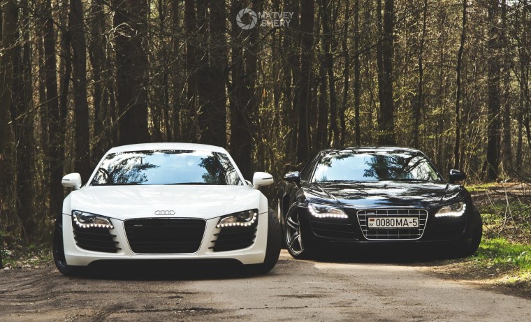 Ауди а8 и БМВ 2008