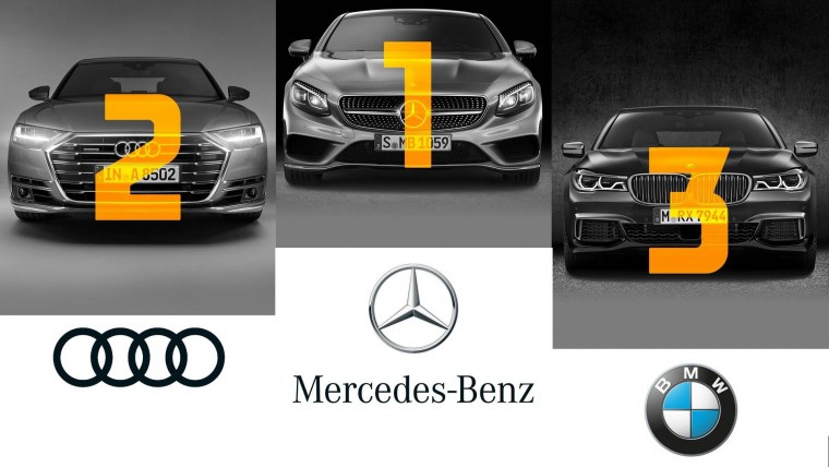 Мерс против БМВ значки