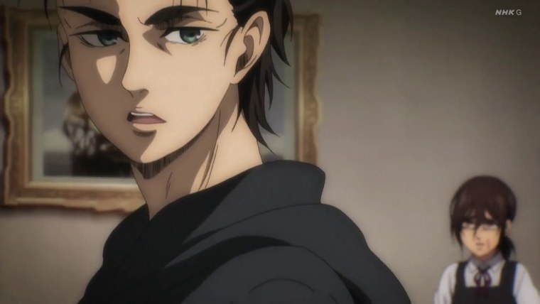 Аниме атака титанов 4 сезон Эрен