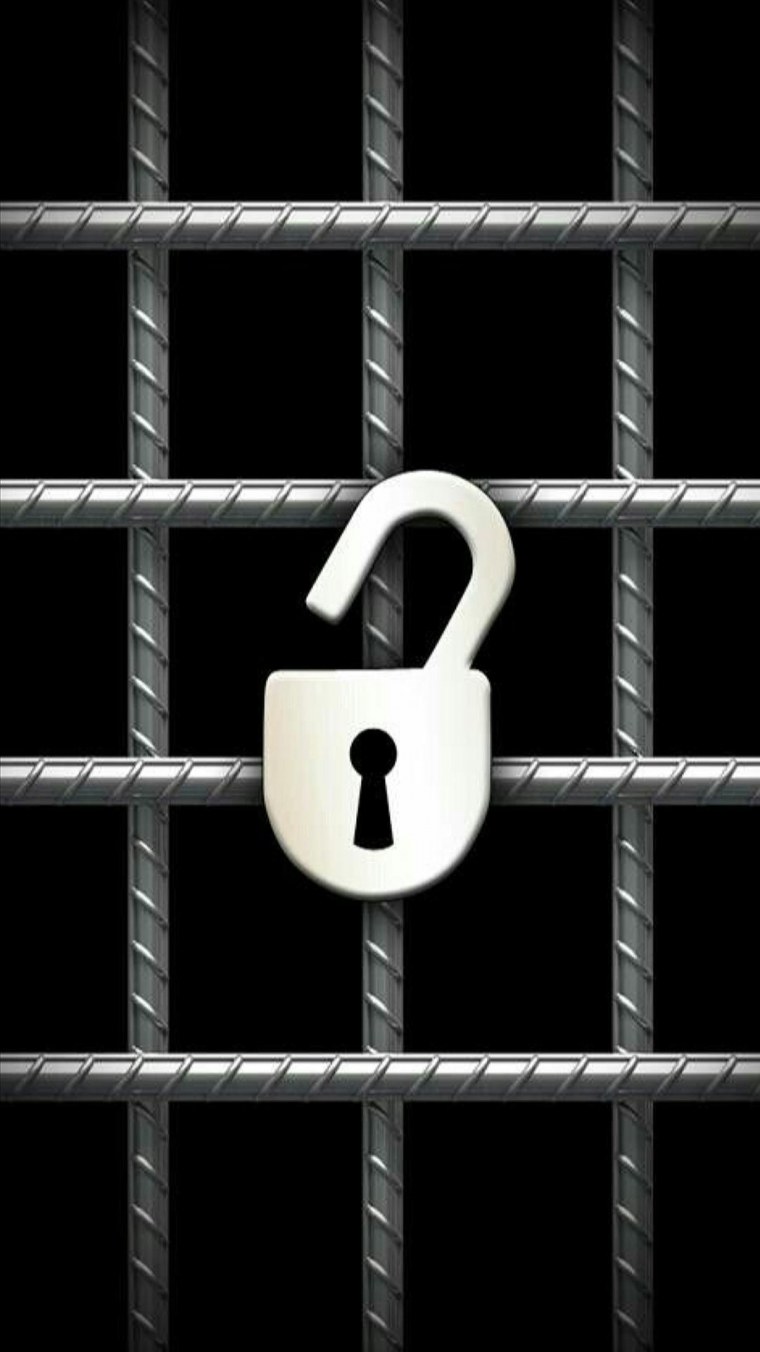 Замочек блокировки на экране