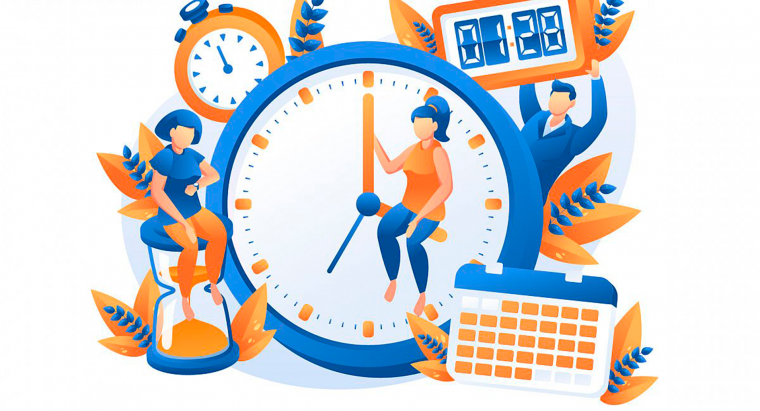 Тайм менеджмент вектор