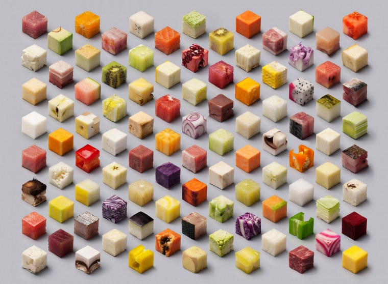 Фруктовые кубики