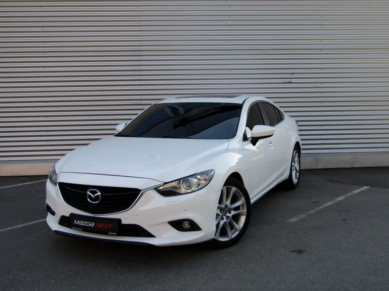 Mazda 6 2013 белая