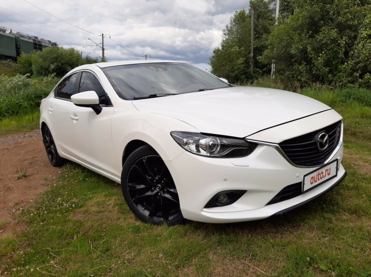 Mazda 6 III (GJ) белая