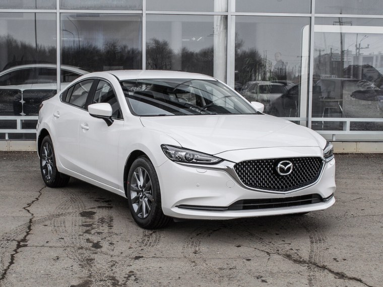 Мазда 6 седан 2020 белая