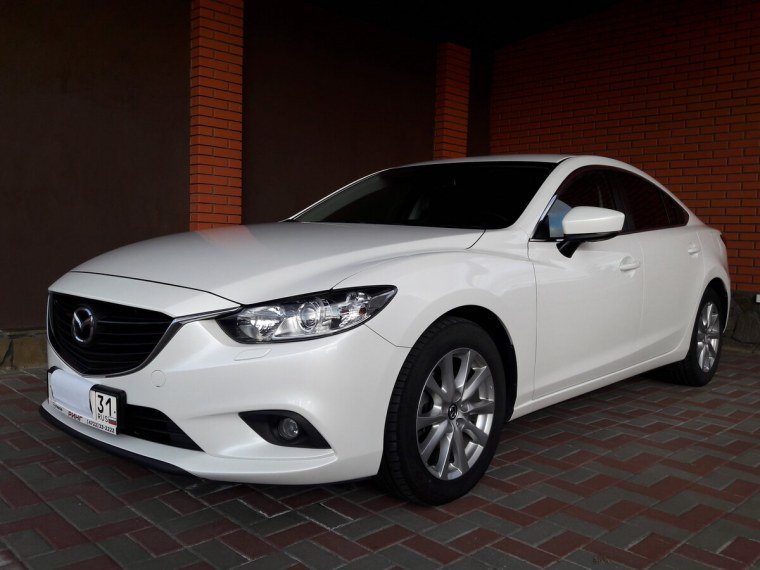 Мазда 6 2017 белая