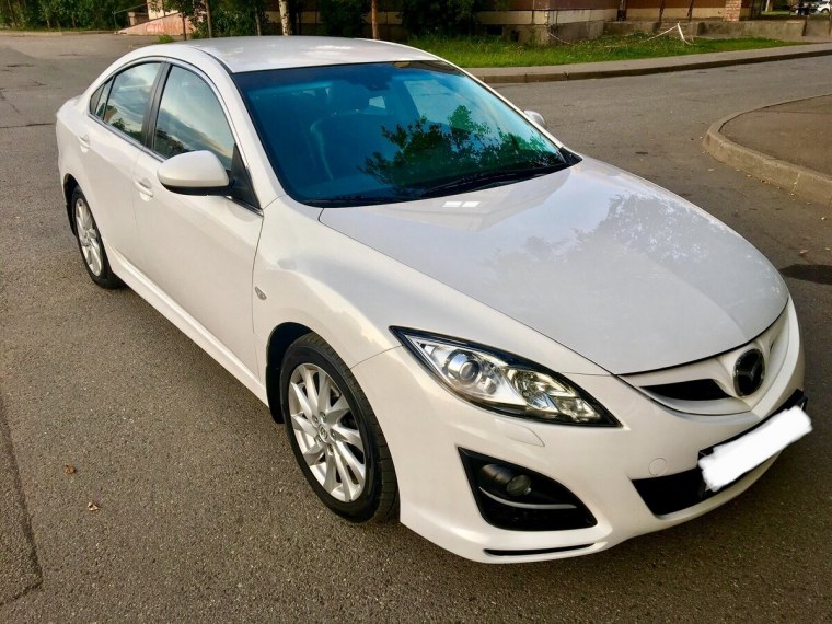 Mazda 6 GH белый перламутр